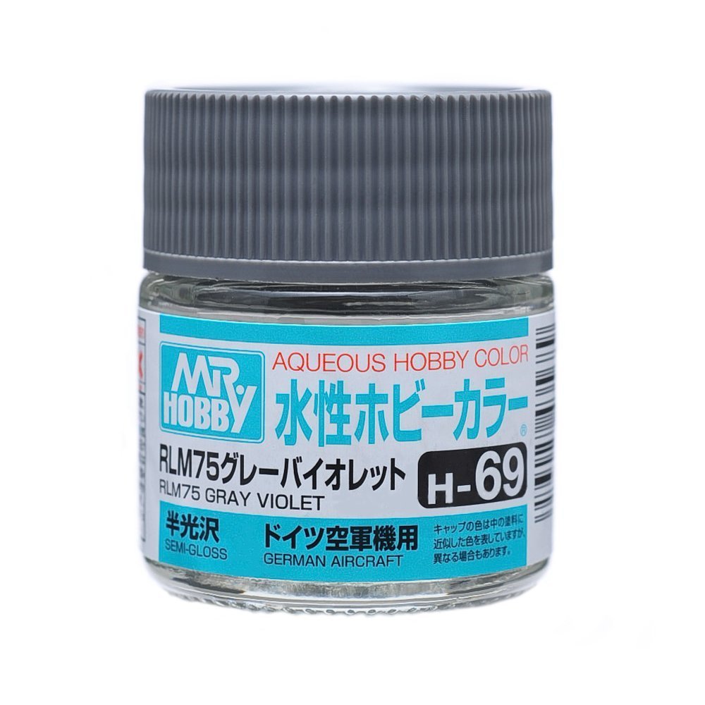 Amazon | 【水溶性アクリル樹脂塗料】水性ホビーカラー H69 RLM75